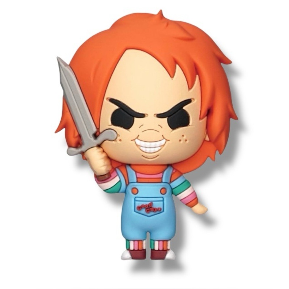 Child's Play Chucky Doll 3D Foam Magnet Fridge and Locker Decor Horror fim fans